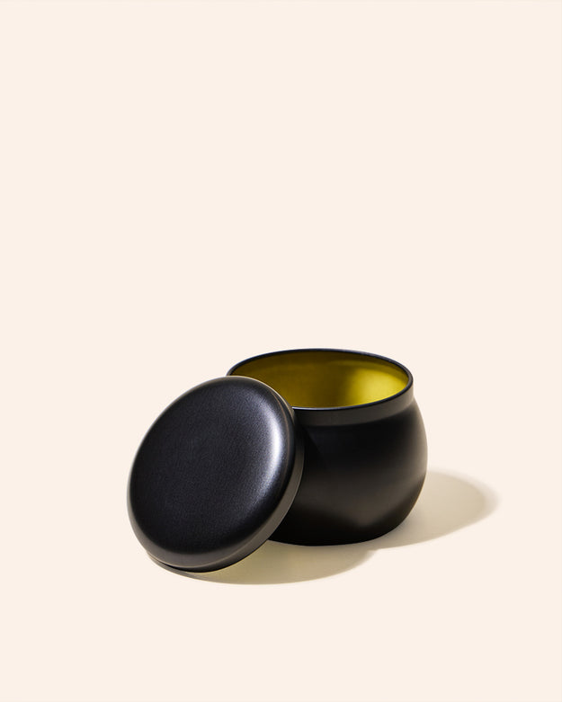 4oz amore™ candle tin & lid