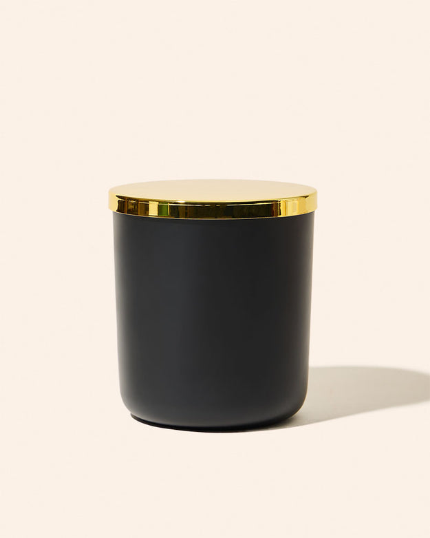 luxe metal candle lid with gasket