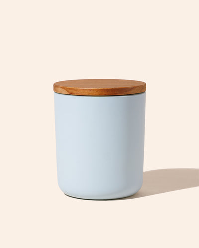 thick wood candle lid with gasket