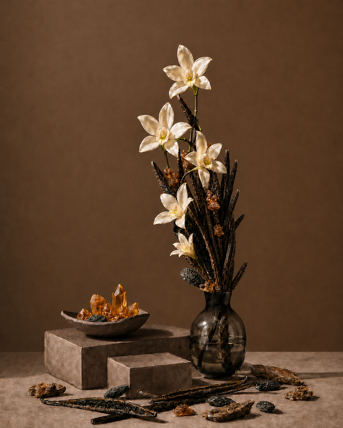 vanilla bean & smoked amber™ fragrance oil