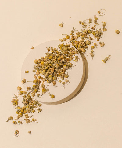 organic chamomile flowers - the stash