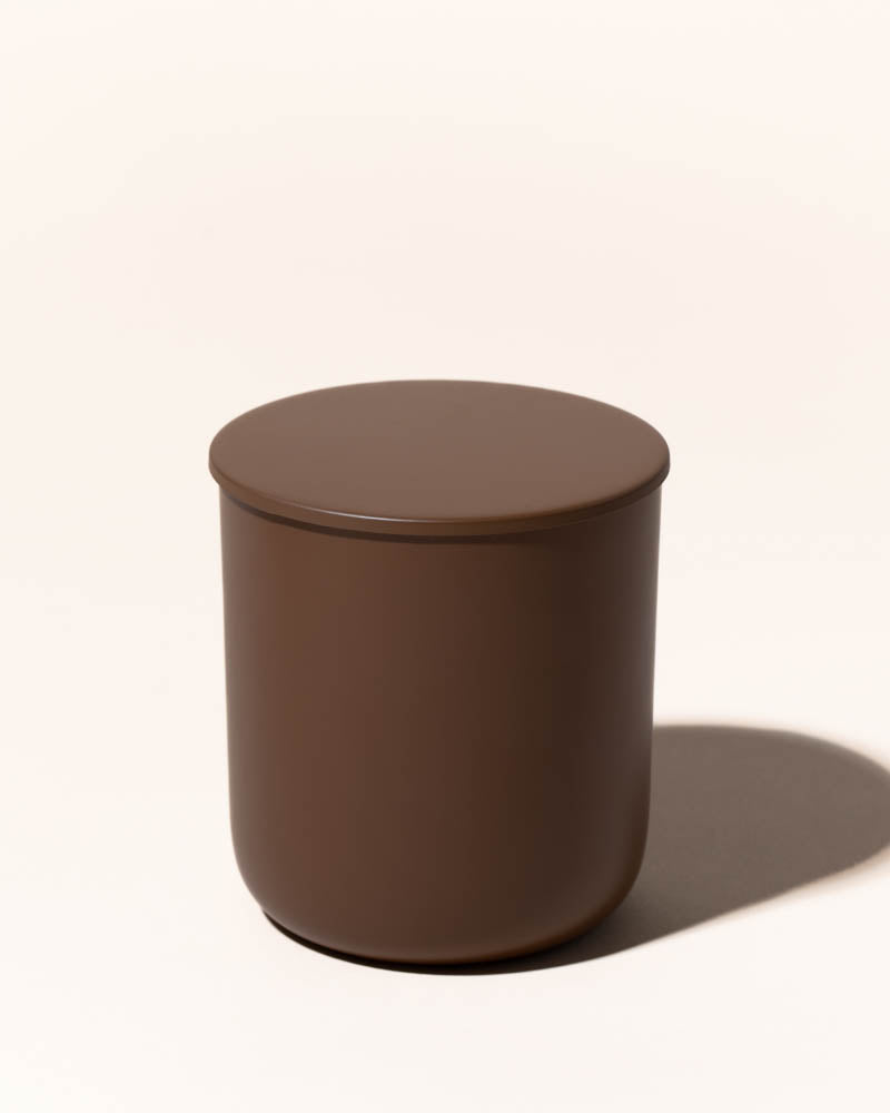 8oz aura vessel & lid- matte umber - the stash