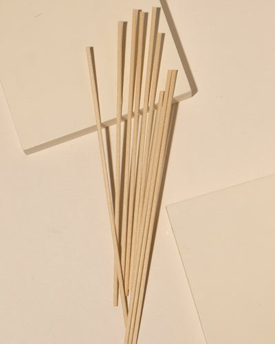 sand fiber diffuser reeds - set of 100 - the stash