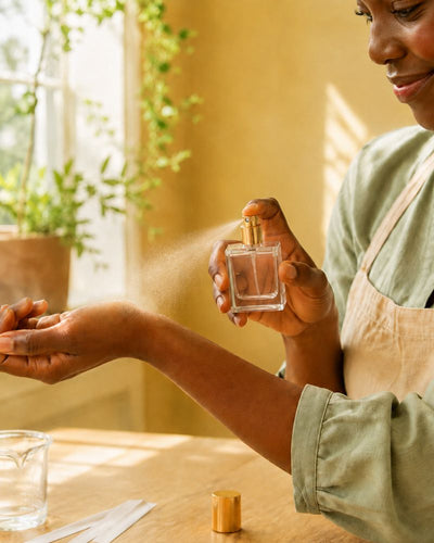 aspen glass perfume bottles