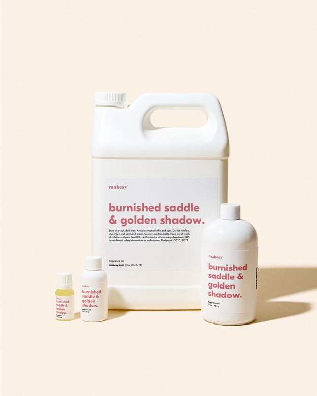 burnished saddle & golden shadow™ fragrance oil