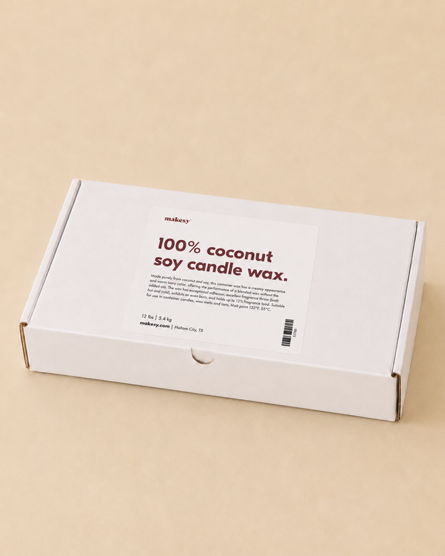 100% coconut soy candle wax