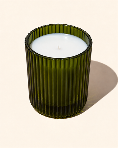 12oz Aura® Ribbed Candle Vessel