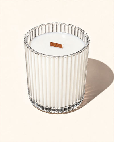 12oz Aura® Ribbed Candle Vessel