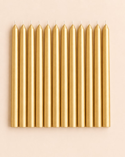 Unscented Taper Candle