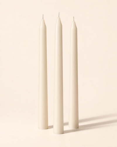 Unscented Taper Candle