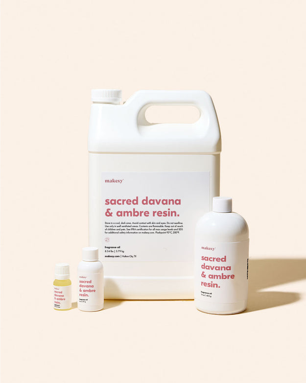 sacred davana & ambre resin™ fragrance oil