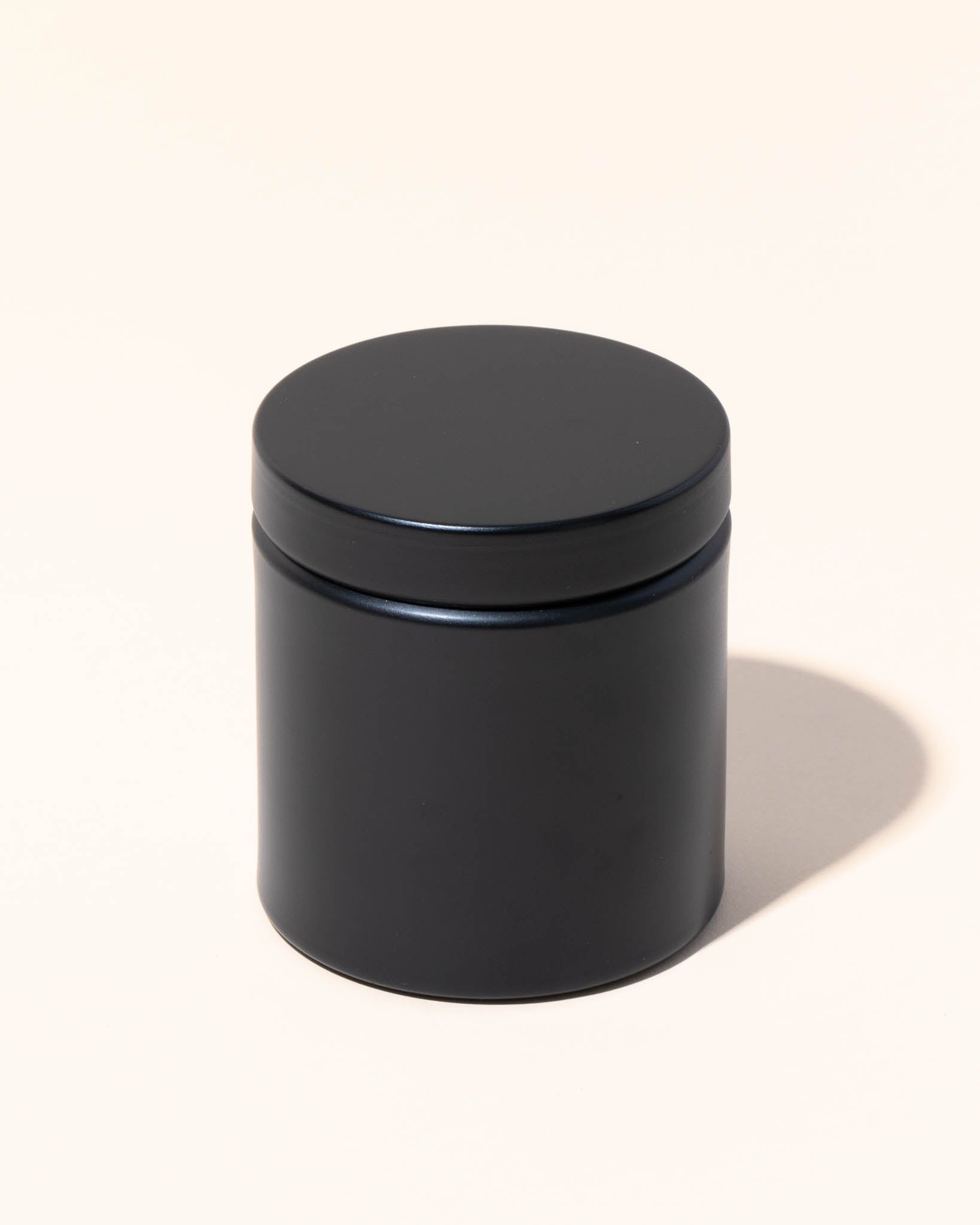 9oz glam tin & lid - black - Makesy