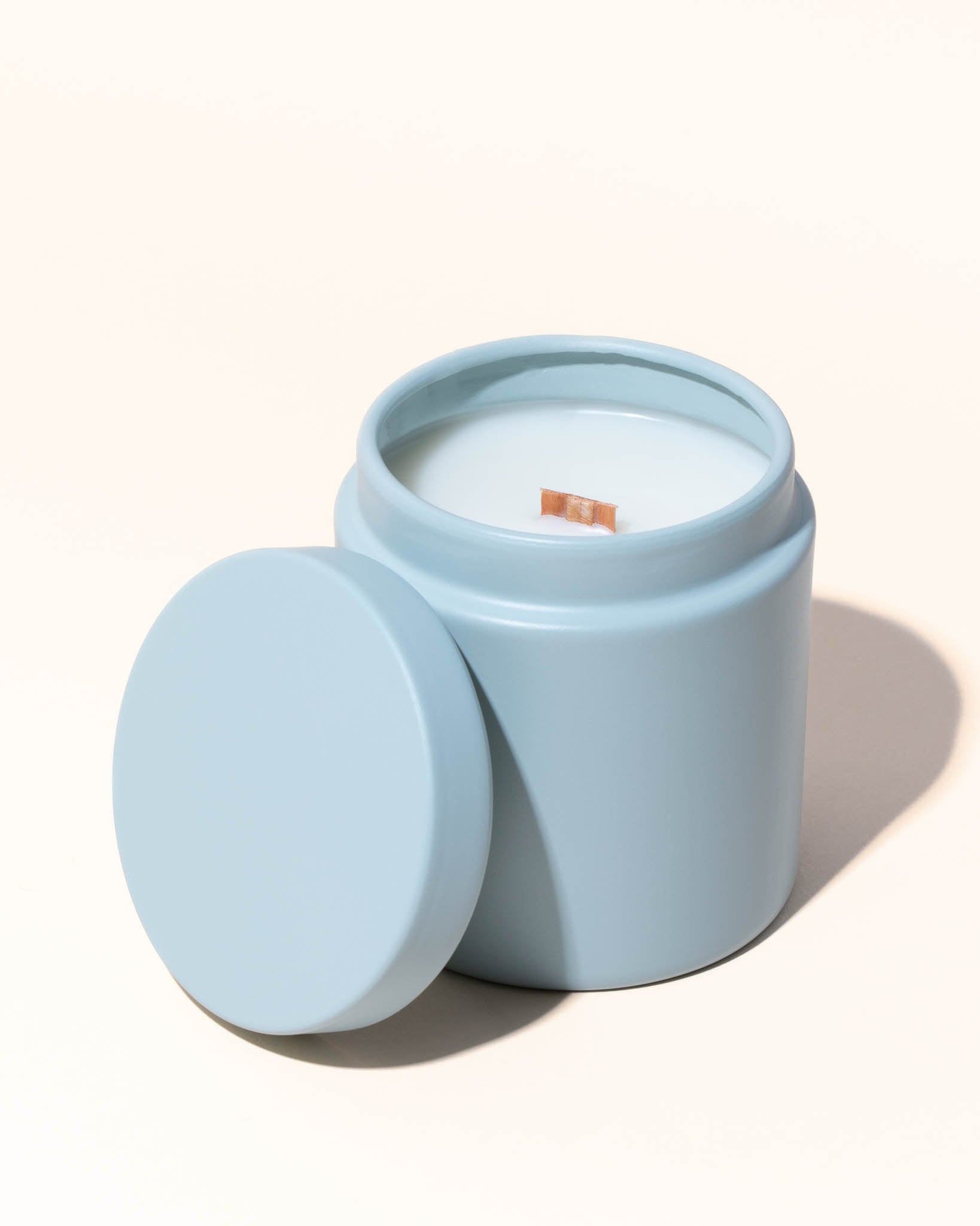 9oz glam tin & lid - cloud - Makesy