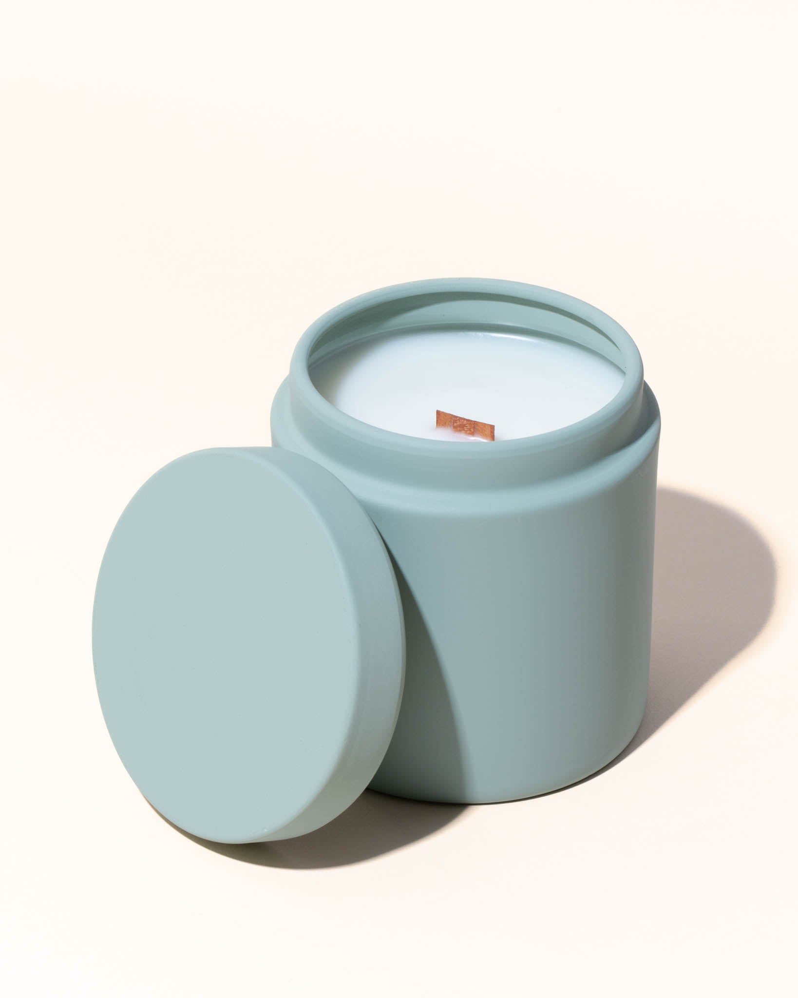 9oz glam tin & lid - sage - Makesy