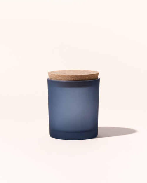 7oz icon vessel & lid- frosted midnight - Makesy