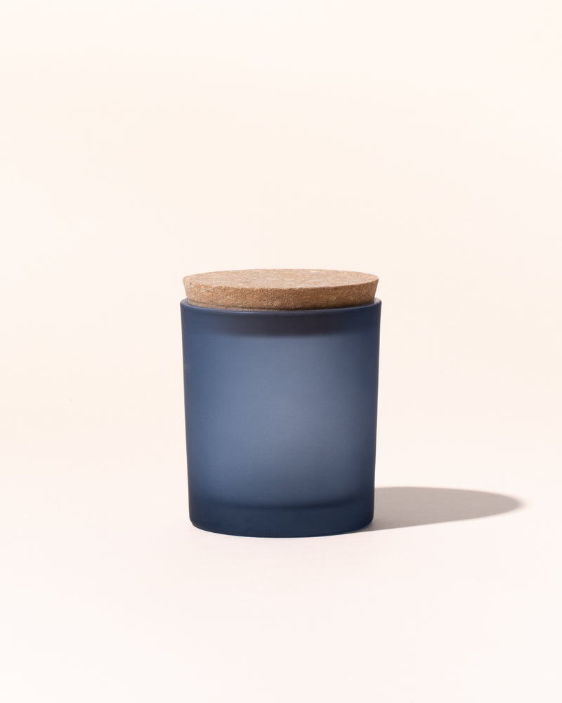 7oz icon vessel & lid- frosted midnight