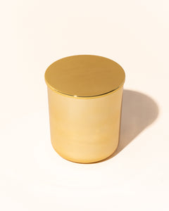 thin metal lid - lustrous gold - Makesy