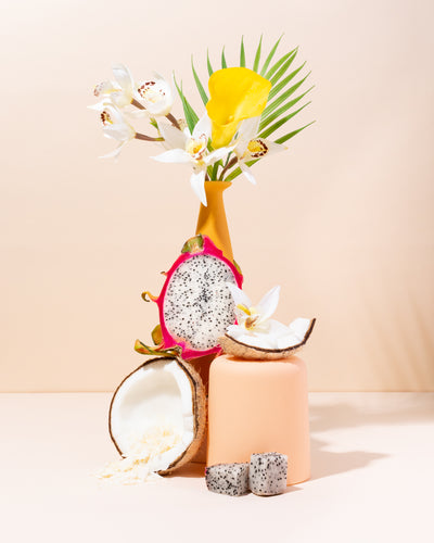 tropical pitaya & raw coconut - Makesy