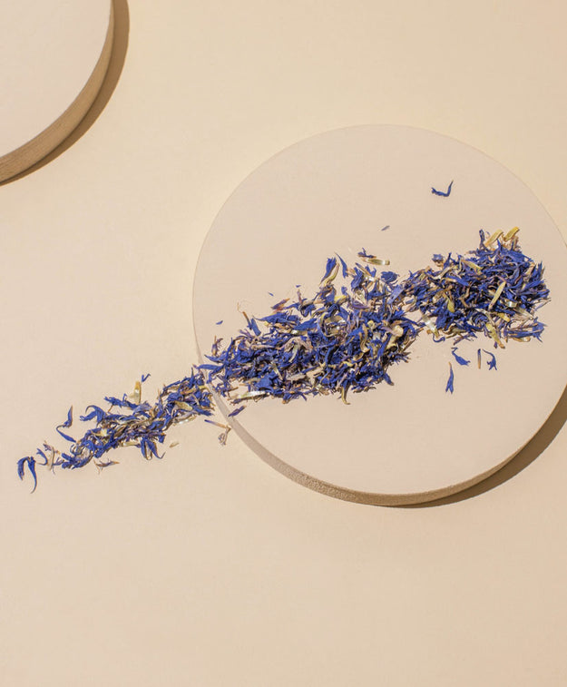 blue cornflower petals - Makesy
