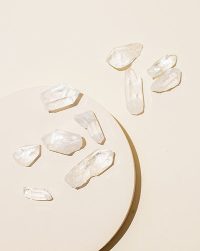 clear quartz points - Makesy