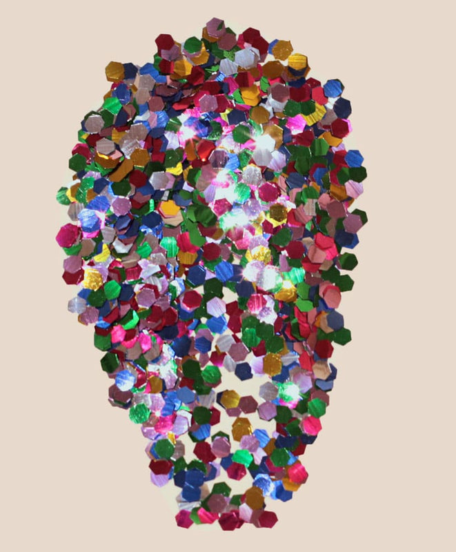 psychedelic eco glitter - Makesy