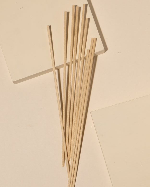 sand fiber diffuser reeds - set of 100 - Makesy