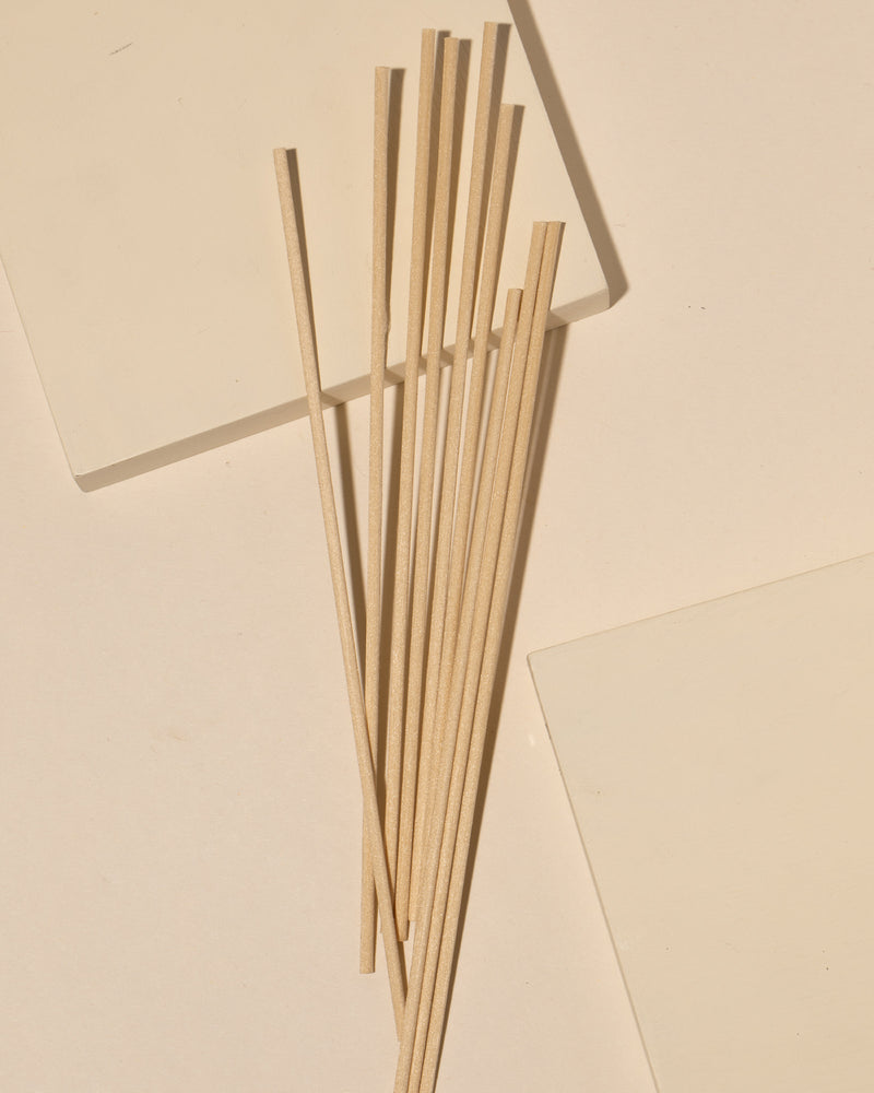 sand fiber diffuser reeds - set of 100