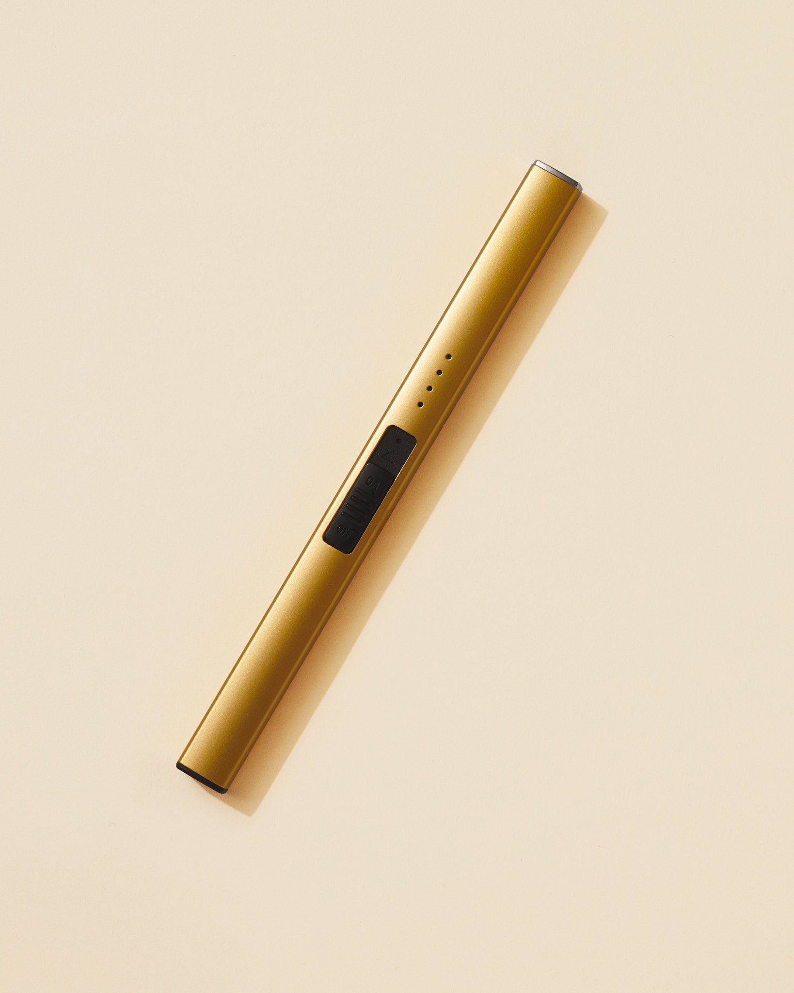 eco slim electric lighter gold - Makesy