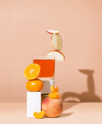 natural tangerine & peach tea - the stash