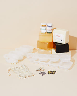Soap Making Kit with All Soap Making Supplies DIY Melt and Pour Soap Kit Set