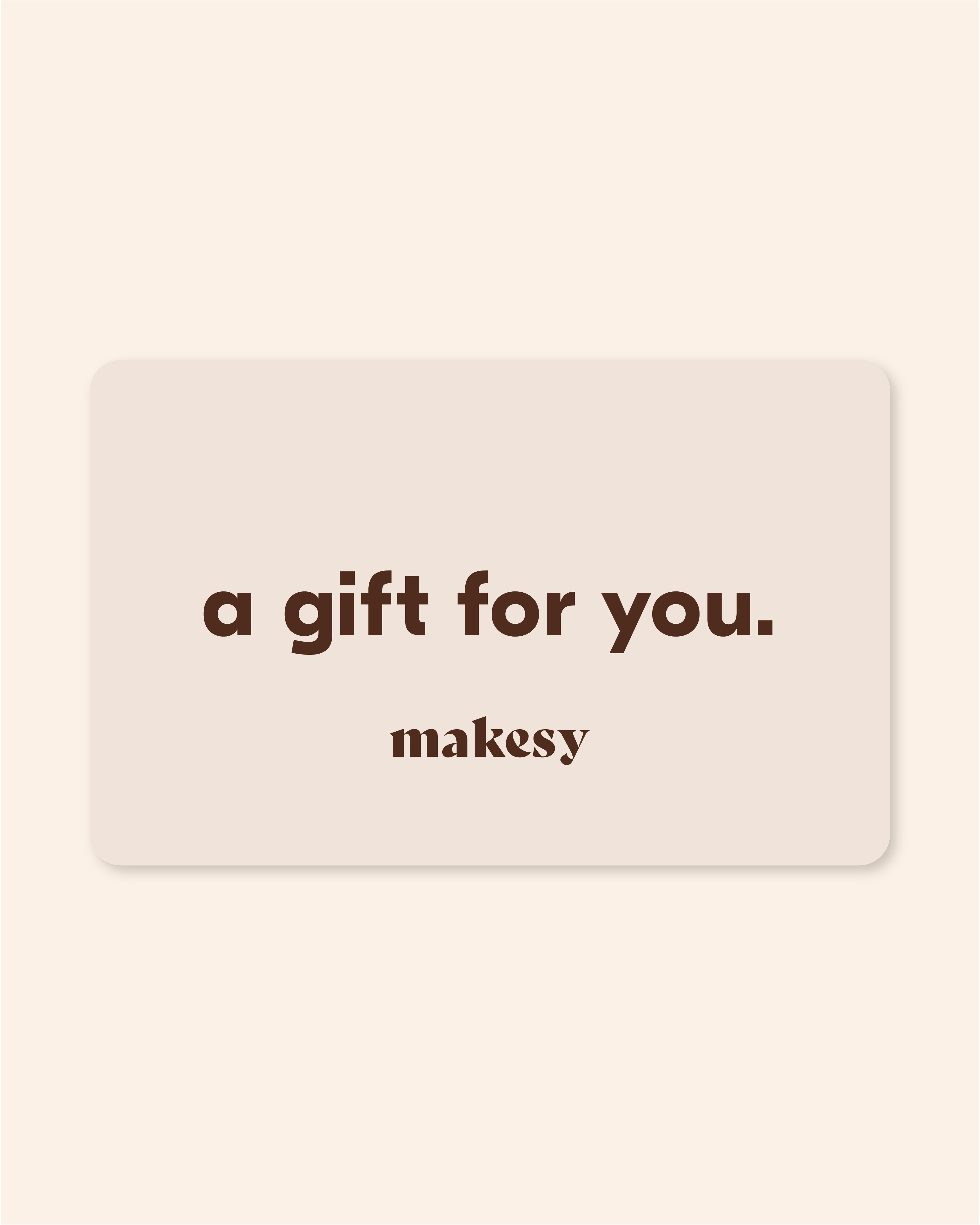 $50 makesy gift card - Makesy