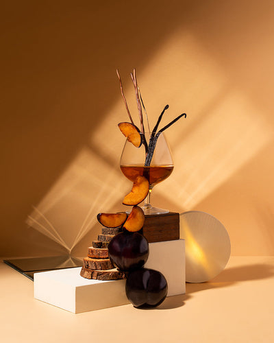 natural plum noir & davana vanille - the stash