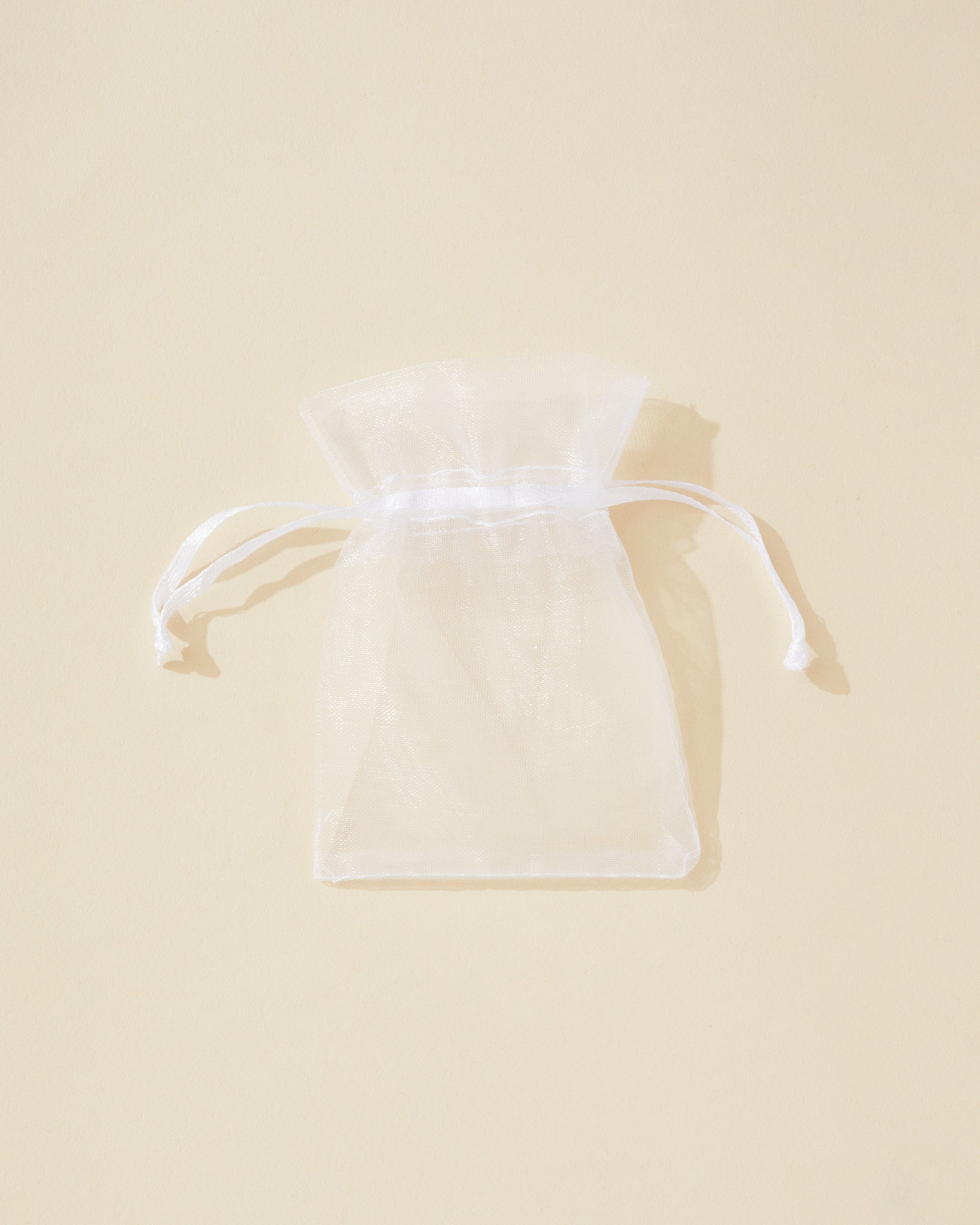 white organza bag - set of 10 - Makesy