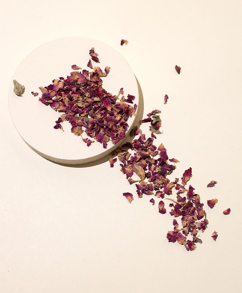 Red Rose Petals, Dried Flowers, 2oz or 8oz